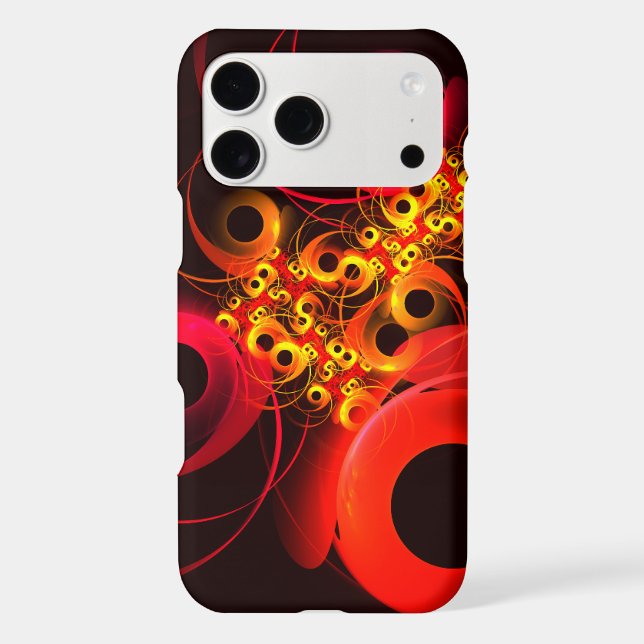 Colourful Circles Modern Abstract Art Pattern #08 (Back)