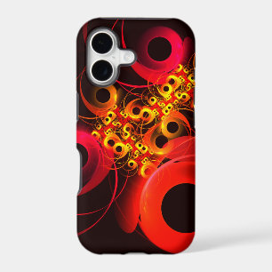 Colourful Circles Modern Abstract Art Pattern #08