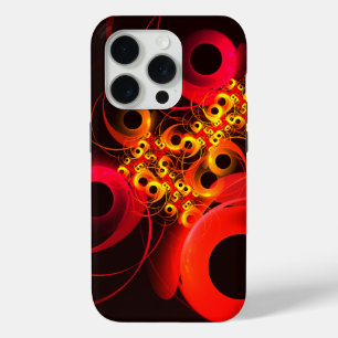 Colourful Circles Modern Abstract Art Pattern #08 iPhone 15 Pro Case