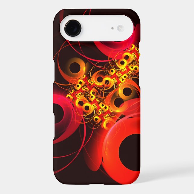 Colourful Circles Modern Abstract Art Pattern #08 Case-Mate iPhone Case (Back)