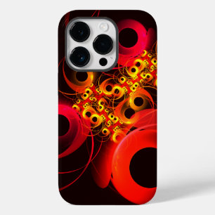 Colourful Circles Modern Abstract Art Pattern #08 Case-Mate iPhone 14 Pro Case