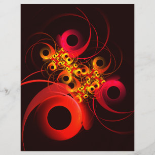 Colourful Circles Modern Abstract Art Pattern #08 Flyer