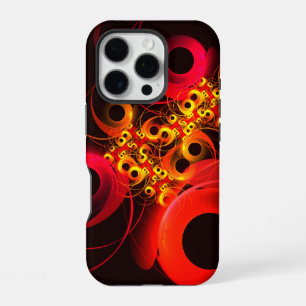 Colourful Circles Modern Abstract Art Pattern #08 iPhone 16 Pro Case