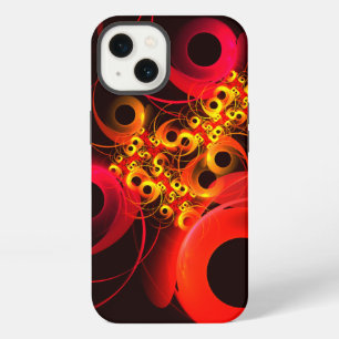 Colourful Circles Modern Abstract Art Pattern #08 iPhone 13 Case