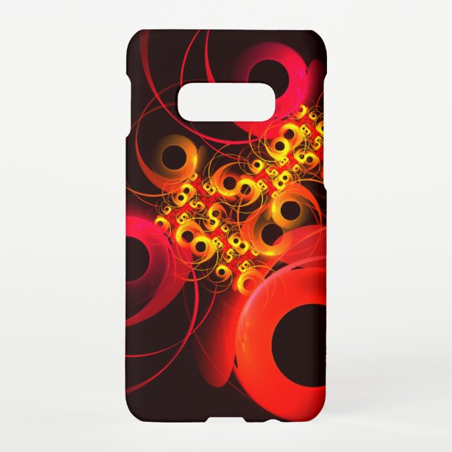 Colourful Circles Modern Abstract Art Pattern #08 Samsung Galaxy Case (Back)