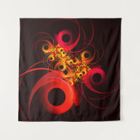 Colourful Circles Modern Abstract Art Pattern #08