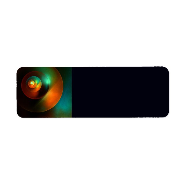 Colourful Circles Modern Abstract Art Pattern #18 (Front)