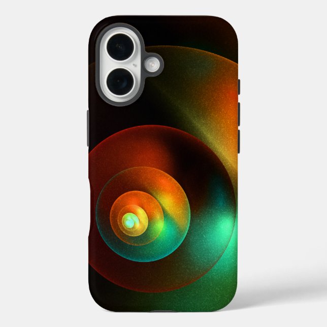 Colourful Circles Modern Abstract Art Pattern #18 Case-Mate iPhone Case (Back)