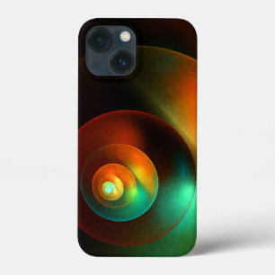 Colourful Circles Modern Abstract Art Pattern #18 iPhone 13 Mini Case