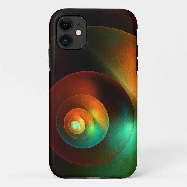 Colourful Circles Modern Abstract Art Pattern #18 Case-Mate iPhone Case (Back)