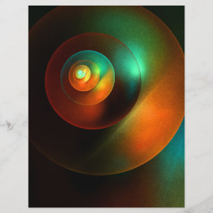 Colourful Circles Modern Abstract Art Pattern #18 Flyer