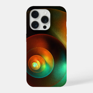 Colourful Circles Modern Abstract Art Pattern #18 iPhone 15 Pro Case
