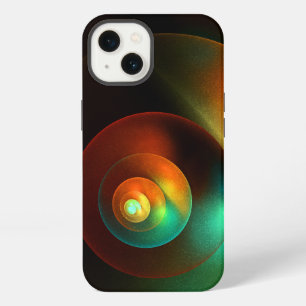 Colourful Circles Modern Abstract Art Pattern #18 iPhone 13 Case