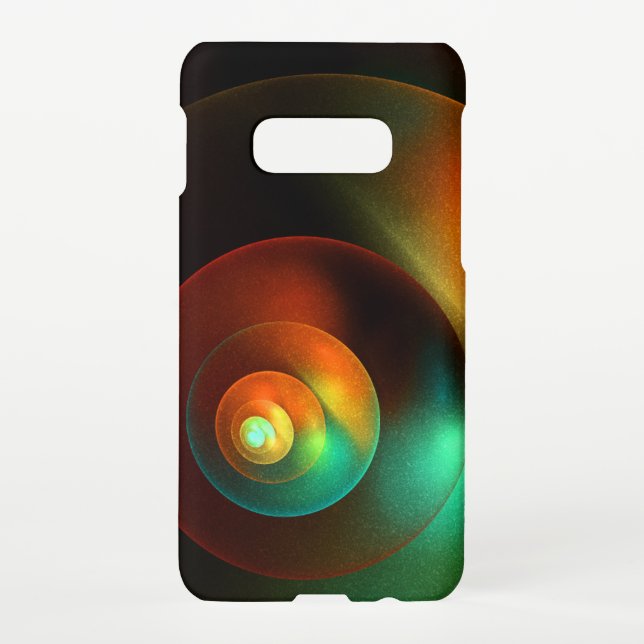 Colourful Circles Modern Abstract Art Pattern #18 Samsung Galaxy Case (Back)