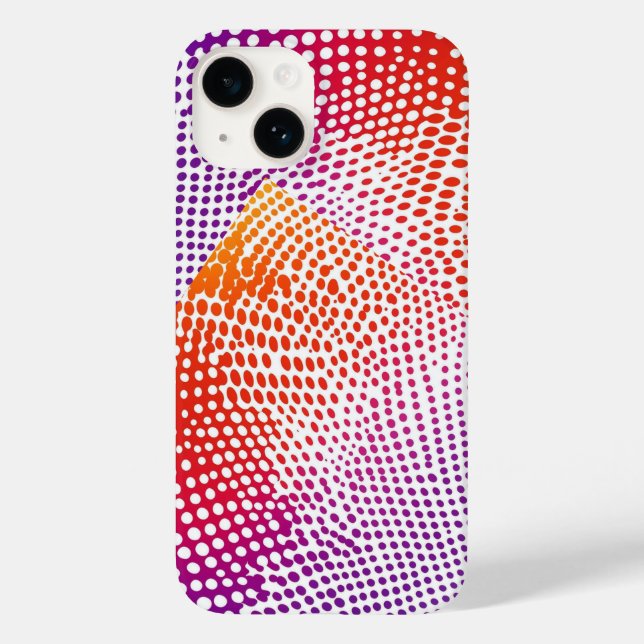 Colourful Circles Modern Case-Mate iPhone Case (Back)