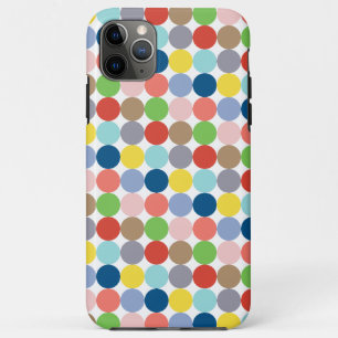 colourful circles of pastel colour... iPhone 11 pro max case