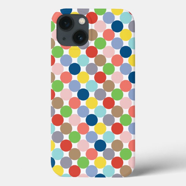 colourful circles of pastel colour Case-Mate iPhone case (Back)