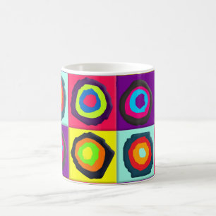 Colourful Circles Pattern Coffee Mug