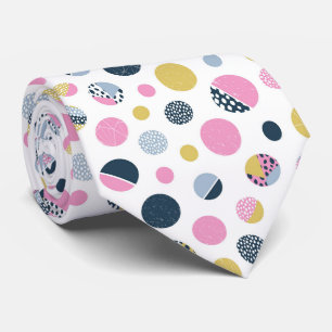 Colourful Circles Tie