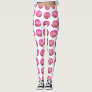 Colourful circular geometric shape Leggings