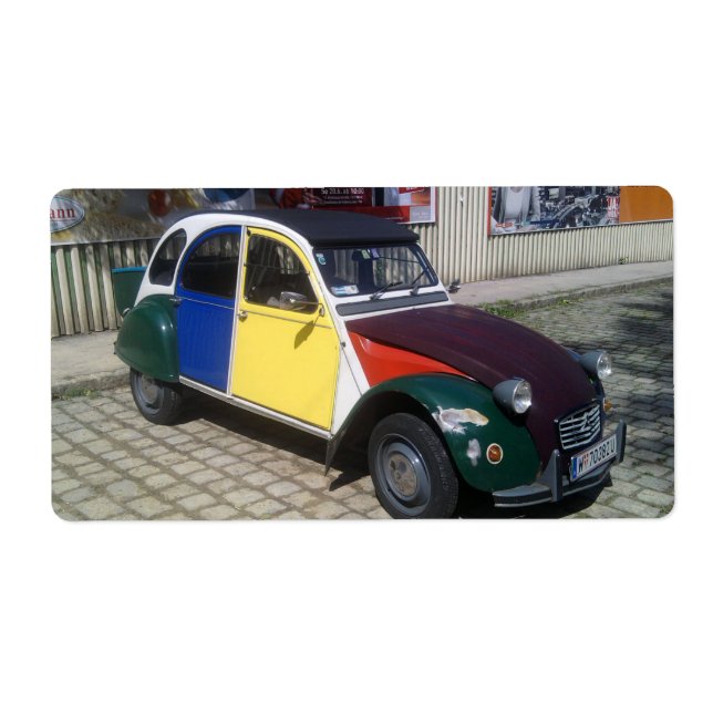 Colourful Citroen 2 CV (Front)