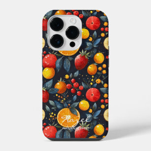 Colourful Citrus and Berries Delight iPhone 14 Pro Case