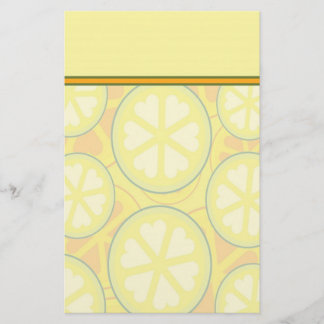 Colourful Citrus Stationery with Letterhead