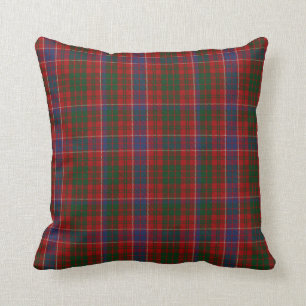 Colourful Clan MacRae Tartan Plaid Pillow