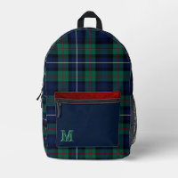 Colourful Clan Robertson Plaid Monogrammed