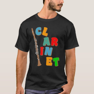 Colourful Clarinet T-Shirt