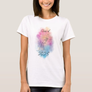 Colourful Class of 2025 Tee