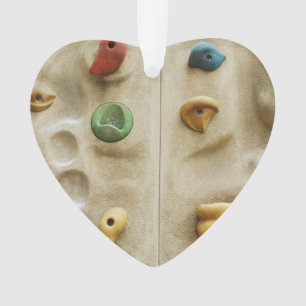 Colourful Climbing Wall Rocks Ornament