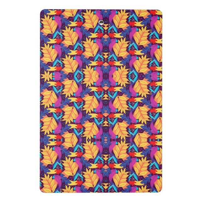 Colourful clipboard featuring a vibrant kaleidosco (Back)