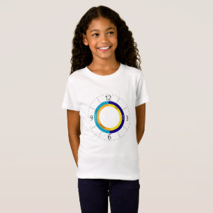 Colourful clock face T-Shirt