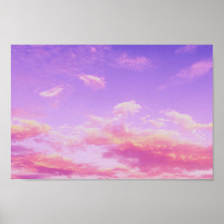Colourful Cloud Poster