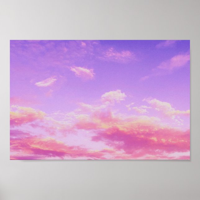 Colourful Cloud Poster (Front)