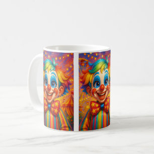 Colourful Clown Party Coffee Mug