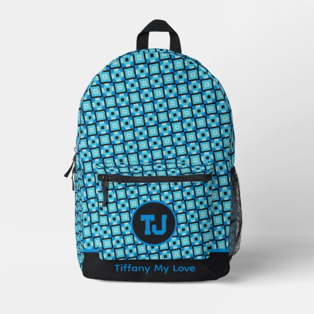 Colourful Coach Groomsmen Backpack (Front)