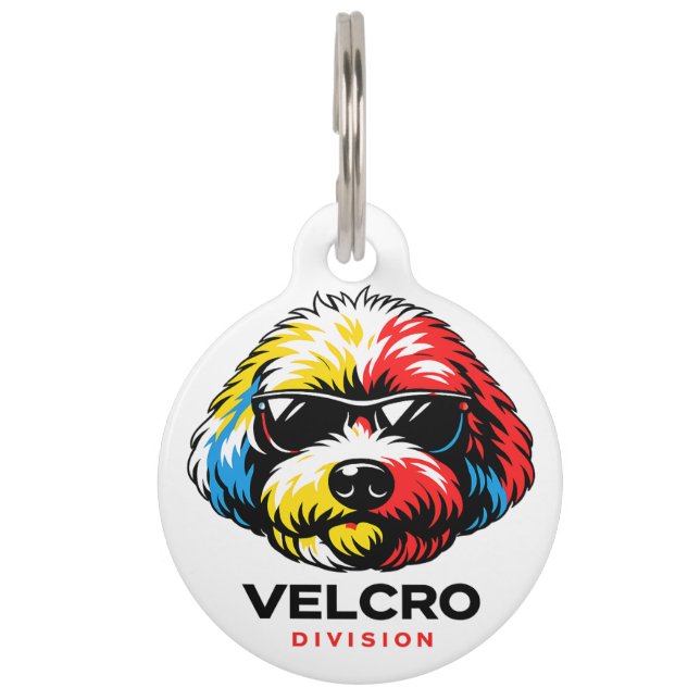 Colourful Cockapoo Dog Tag | Cool Dog tag (Front)