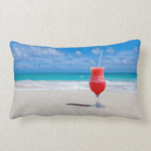 Colourful Cocktail in Paradise Lumbar Cushion