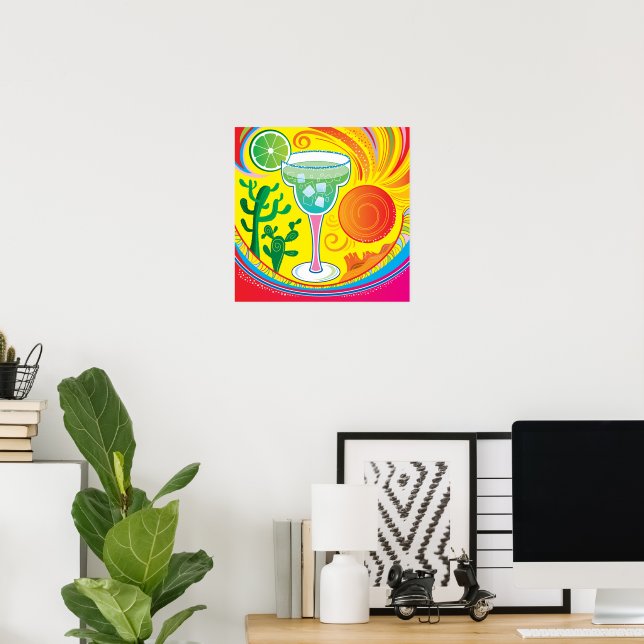Colourful Cocktail Poster (Home Office)