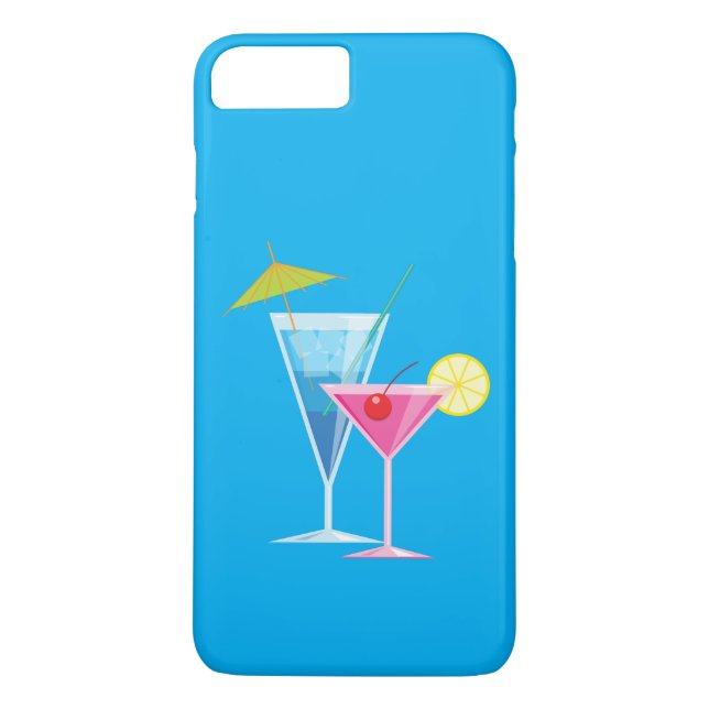 Colourful Cocktails iPhone 7 Plus Case (Back)