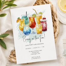 Colourful Cocktails Party 