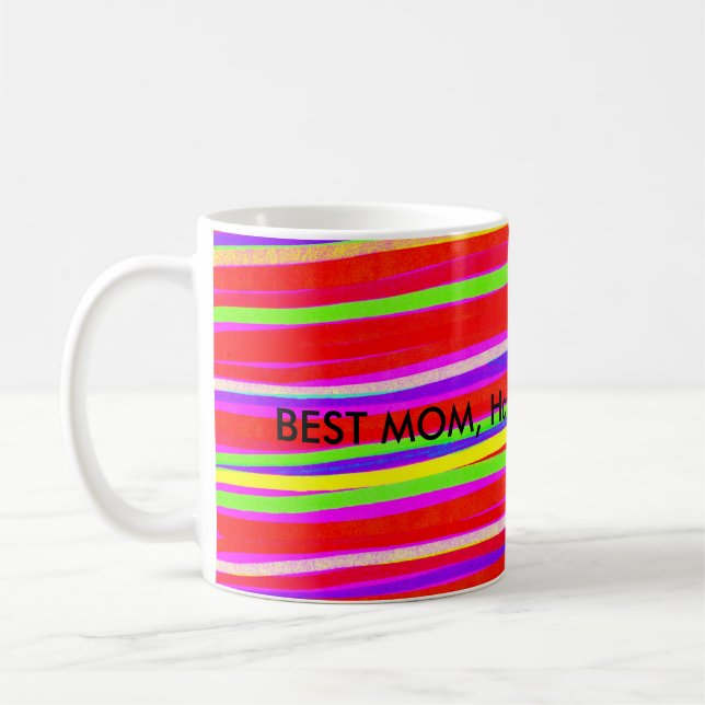 Colourful Coffee Mug (Left)