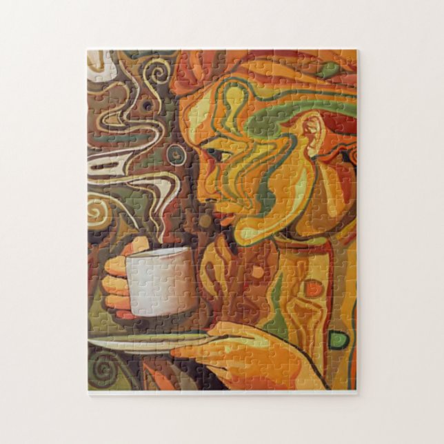 Colourful Coffee Puzzle (Vertical)