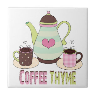 Colourful Coffee Tile