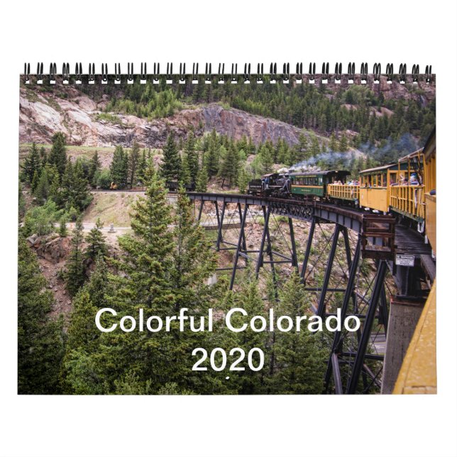 Colourful Colorado 2020 Photo Calendar (Cover)