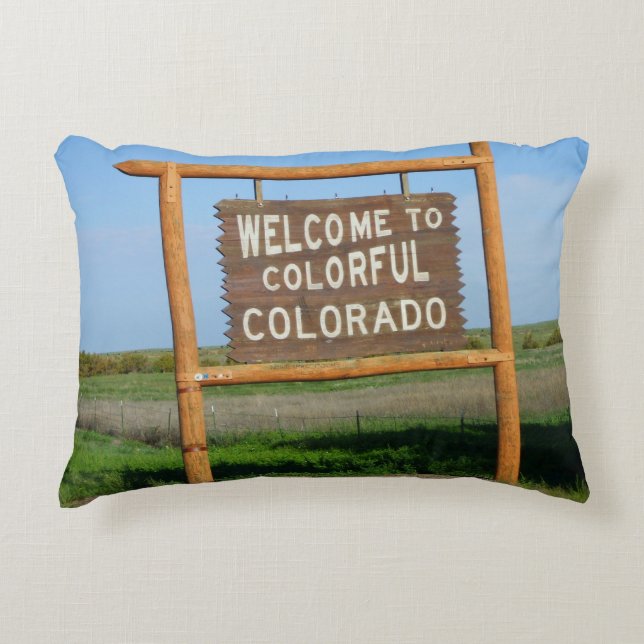 Colourful Colorado Decorative Cushion (Front)