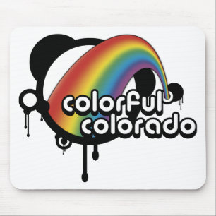 colourful colorado. mouse mat