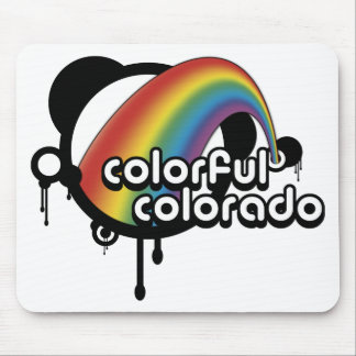 colourful colorado. mouse mat